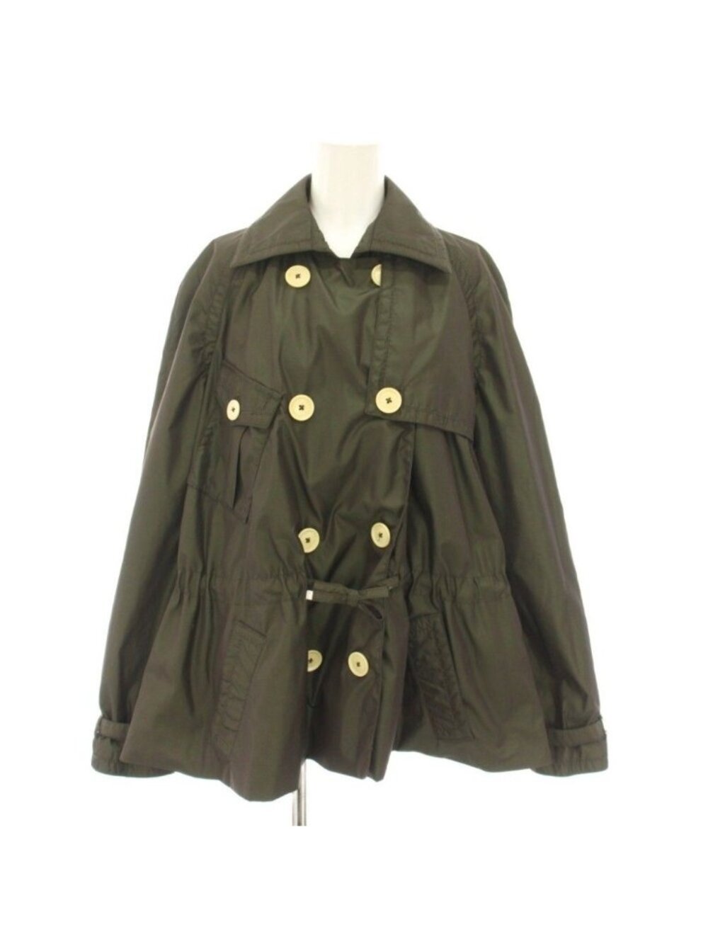 Moncler Aleet Spring Jacket Brown Tag Nylon 1 Khaki 00 YT